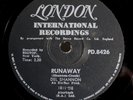 DEL SHANNON - RUNAWAY/Jody 1961 South Africa 78 RPM (PD.8426) EX/EX