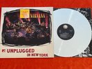 NIRVANA MTV Unplugged In New York ORIGINAL 1st PRESS 1994 WHITE VINYL LP + INNER