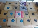 18x Rock 'N' Roll UK 1st Press 78RPM Singles Elvis Presley Jerry Lee Lewis Cased