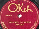 78RPM The Okeh Laughing Record - The Gypsy Baron (Wer Uns Gertraut)