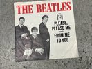 THE BEATLES Pic Sleeve 45 Please, Please Me/From Me To You Vee Jay VJ-581 (READ)