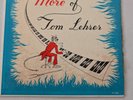 TOM LEHRER - More Of Tom Lehrer - Vinyl LP 1956 Leherer Records TL-102(Vintage V