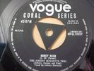 SUPER RARE JOHNNY BURNETTE TRIO HONEY HUSH ORIGINAL UK VOGUE CORAL EX CONDITION