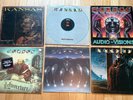 Kansas 6 Vinyl Record LP Lot: Audio-Visions, Confessions, Leftoverture, Etc
