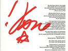VASCO ROSSI Vinile singolo Rosso SENZA PAROLE Numerato - Il BLASCO
