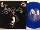 Metal 45 VENOM Lady Lust NEAT NM blue translucent vinyl picture sleeve HEAR f