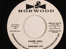 R&B Doo Wop 45 NAPOLEON TYCE Paper Doll NORWOOD promo HEAR f