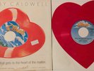 Bobby Caldwell: What You Won't Do For Love RED Vinyl Single Heart-Shape (45 rpm)