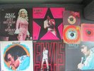 (LOT) ELVIS PRESLEY NBC TV Special Orange Label LPM-4088 + 4 LPs Elvis & Dolly