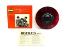 THE BEATLES / RARE 1964 JAPAN ONLY RED VINYL 7