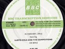 Lloyd Cole & The Commotions In Concert-370 Vinyl Record NM or M-/Generic