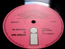KING CRIMSON IN THE COURT OF MINT 1st UK Pink Island PRESS Top Audio Fripp