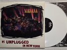 NIRVANA • MTV Unplugged In New York Orig '94 DGC 1st US White Vinyl Inner NM-