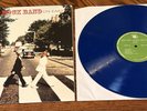 The Beatles Abbey Road The Rock Band Mix Blue Vinyl Record Rare