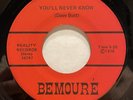 RARE Funk Modern Soul 45 BEMOURE You'll Never Know / Find A Love REALITY listen