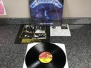 LP VINYL METALLICA ALBUM RIDE THE LIGHTNING MFN 27 UK 2ND PRESS 1986 NM-/EX+