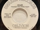 WI Prog Power Pop Hard Rock 45 OBLIVION Escape / Time Is Not UNREEL listen