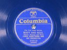 78 RPM -- Louis Armstrong Orchestra, Columbia 2707 