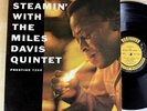 Miles Davis Quintet - Steamin' LP - Prestige - PRLP 7200 Mono DG RVG OG VG+ NICE
