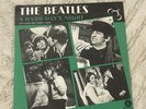 The Beatles 45 RPM Hard Day's Night EP, SWE R 5160 (64) OG Pressing N Pic Sleeve