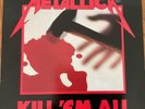 METALLICA - KILL 'EM ALL 1st UK Press Music For Nations ‎MFN 7 1983 LP VG+