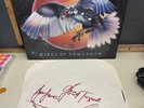 europe wings of tomorrow 1984 epic LP EXCELLENT Autographed inner sleeve