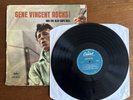 GENE VINCENT  ROCKS  AND THE BLUE CAPS ROLL - UK LP - 1958 - FIRST PRESS - VINYL