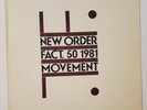 New Order - Movement - NEAR MINT vinyl LP Factory 1981-1982 repress translucent