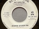 Northern SOUL 45,  ROY HAMILTON,  1966, RCA promo,  “Crackin’ Up Over You”,  M-