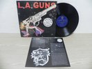 L.A. Guns - Cocked & Loaded 1990 KOREA Vinyl LP + Bonus Track W/Insert