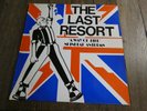 THE LAST RESORT - ' A WAY OF LIFE  + INSERT - RED VINYL - 1982 UK - EXCELLENT