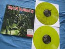 iron maiden - 2LP - RARE YELLOW MARBLED VINYL - GATEFOLD - LIMITED