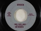 Northern Soul 45 - Gino Washington - When You're Lonely - Creed