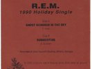 R.E.M. (REM) - 1990 Holiday Single (Ghost Reindeer) - Rare USA Fan Club vinyl 7