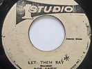 45 ROCKSTEADY / BOB ANDY / LET THEM SAY / STUDIO 1 / LISTEN