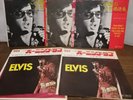 Elvis Presley 5 Japan RCA singles Burning Love + Patch it Up all different press