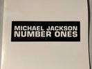 Michael Jackson NUMBER ONES 12 inch Vinyl Record Promo 2LP Limited Edition