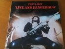 THIN LIZZY 2LP LIVE AND DANGEROUS MADE IN ITALY 1978 PRIMA STAMPA GATEFOLD