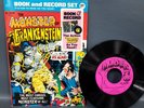 The Monster of Frankenstein 1974 Book & Record Set EX+ Marvel Comics Power PR14