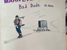 Mark Everett - Bad Dude In Love LP Autographed EELS Joe Mama 1985 Original
