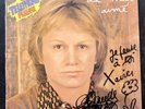 CLAUDE FRANCOIS 33 rpm LP - BEAUTIFUL DEDICATION - signed