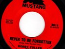 BOBBY FULLER FOUR - NEVER TO BE FORGOTTEN/YOU KISS ME - GARAGE ROCKER 45 - HEAR