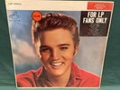 Elvis Presley RCA LPM-1990 For LP Fans Only LP I 2S/2S 1968 Orange RIGID NM
