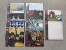 The Beatles COMPLETE 1982 Japan Red Wax MONO Vinyl LP Set EAS Obi Inserts NM/NM