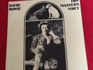 David Bowie His Masters Voice Ltd No. 7