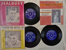 BILLY FURY SINGLE X 3  JEALOUSY LIKE I'VE NEVER BEEN GONE NEVER FIND ANOTHER YOU
