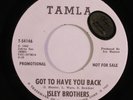 Northern Soul 45 ISLEY BROTHERS Got To Have You Back TAMLA VG++/VG+ promo HEAR b