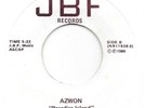 AZWON Paradise Island on JBF RARE cosmic funk modern soul VG+ 45 HEAR
