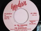 Northern Soul 45 MARVELLOS In The Sunshine MODERN VG++/NM promo HEAR b