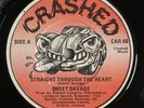 Sweet Savage Straight Through The Heart Ireland Original Crashed Car 48 '83 Mega